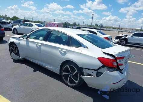 2020 Honda Accord Sport из США, поврежденный, VIN 1HGCV1F35LA066839